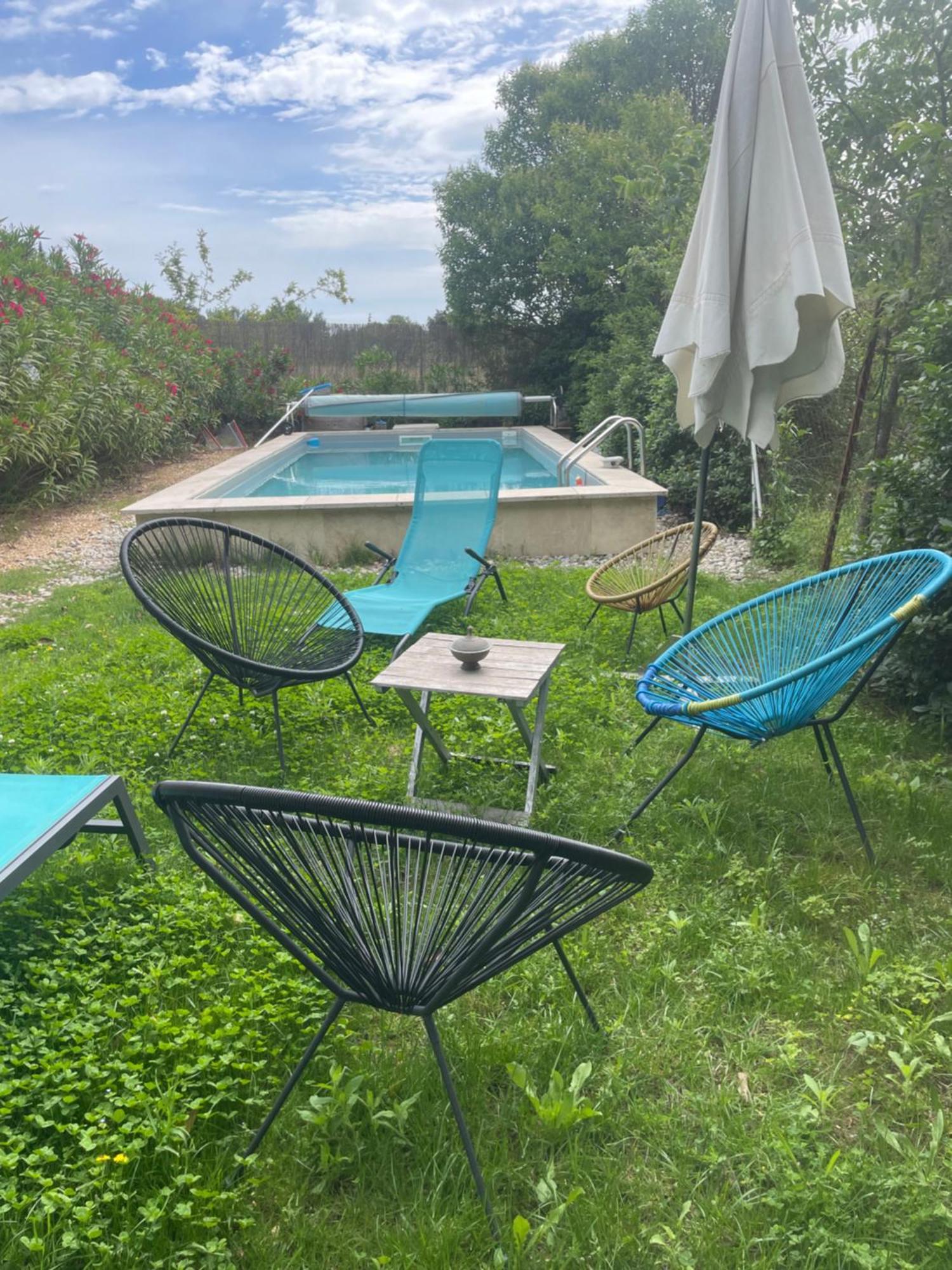 Studio Havre De Paix Au Pont Du Gard Piscine Et Jacuzzi Chez Valerie Payre Вер-Пон-дю-Гар Экстерьер фото